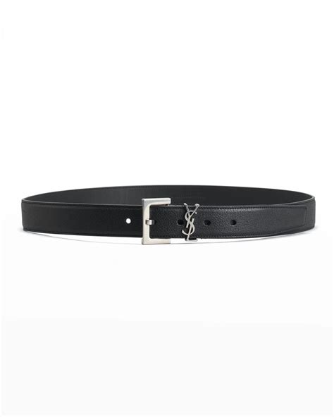 ysl cintura box leather belt|Saint Laurent YSL Cintura Leather Belt .